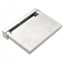 Stunning shower seat brushed s/steel
